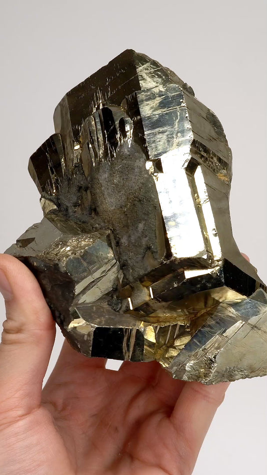 Pyrite Cluster Chivor mine, Colombia (PY-3006) | Wholesale Lot | 5035g x3 | Medium Size