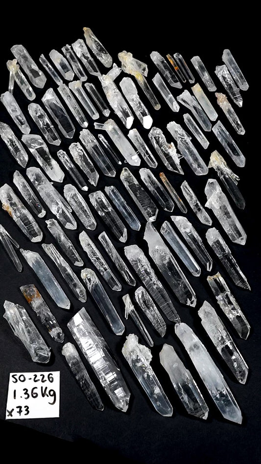 Extra Super Optical Lemurian Quartz crystal Wands/Lasers (SO-226)
