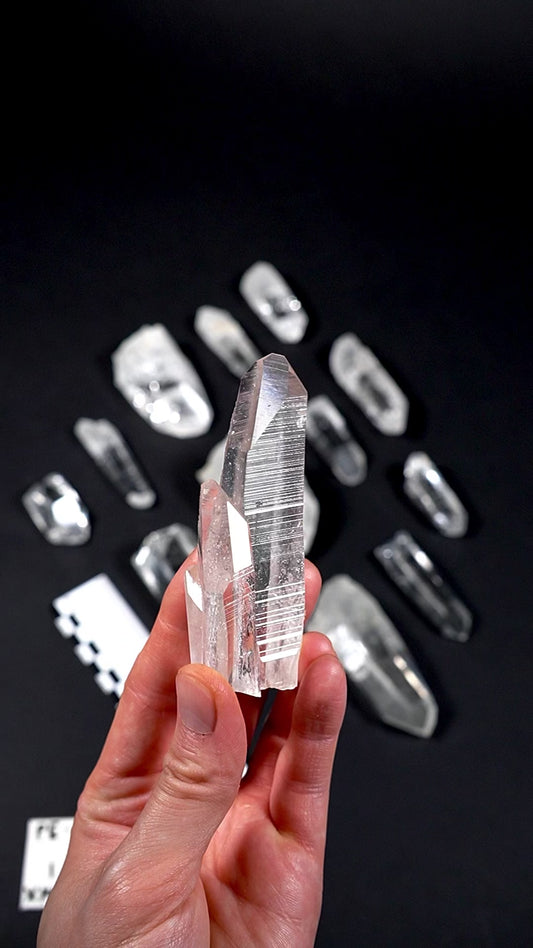 Peñas Blancas Lemurian Quartz crystal Points (PE-293)